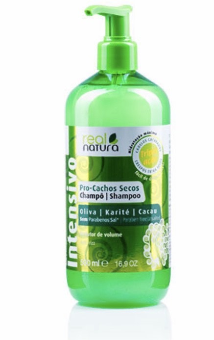 Producto Real Natura champô Pro-cachos secos