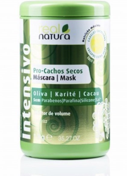 Producto Real natura máscara Pro-cachos secos