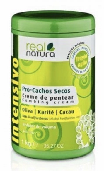 Producto Real natura Creme de Pentear Pro-Cachos secos