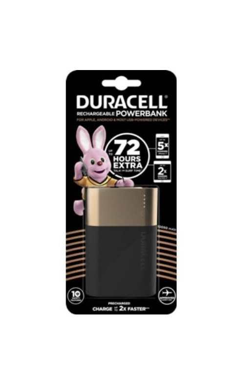 Product Powerbank DURACELL 72 h