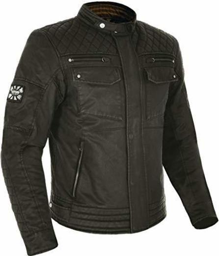 TM181L - Oxford Hardy Wax Motorcycle Jacket L Olive