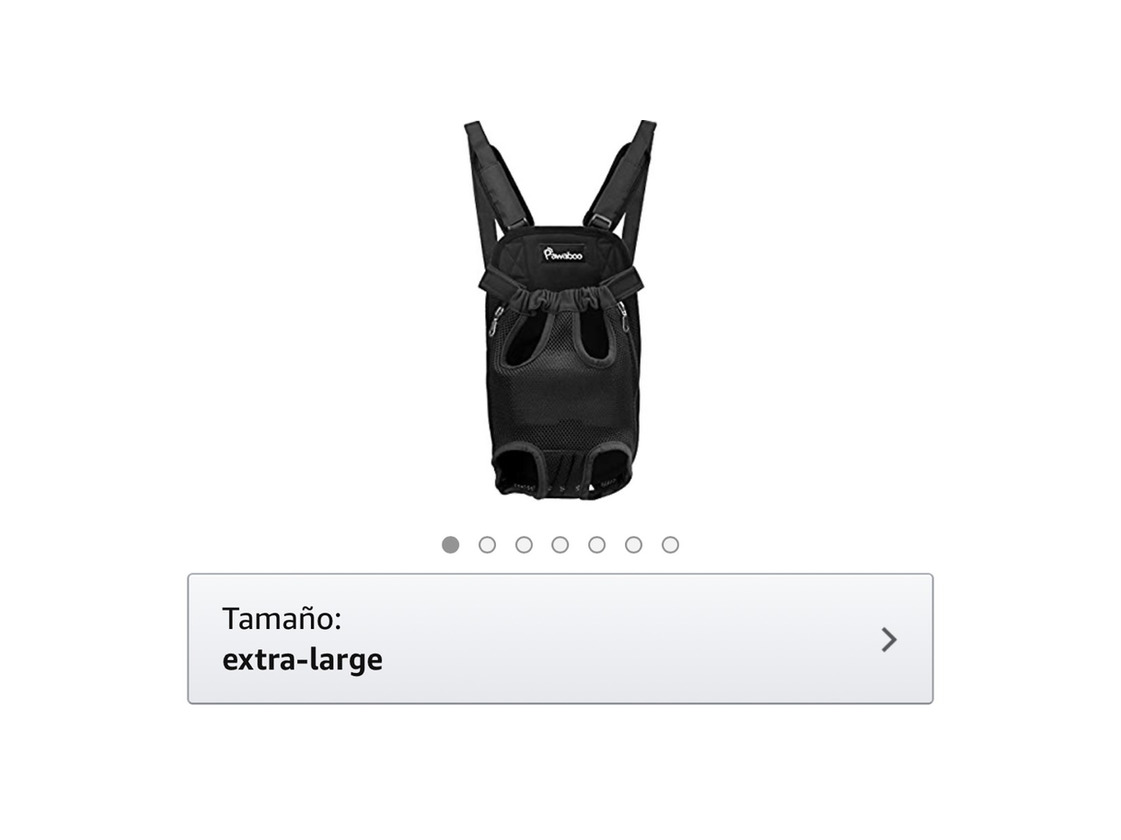 Producto Mochila para andar com o cão 