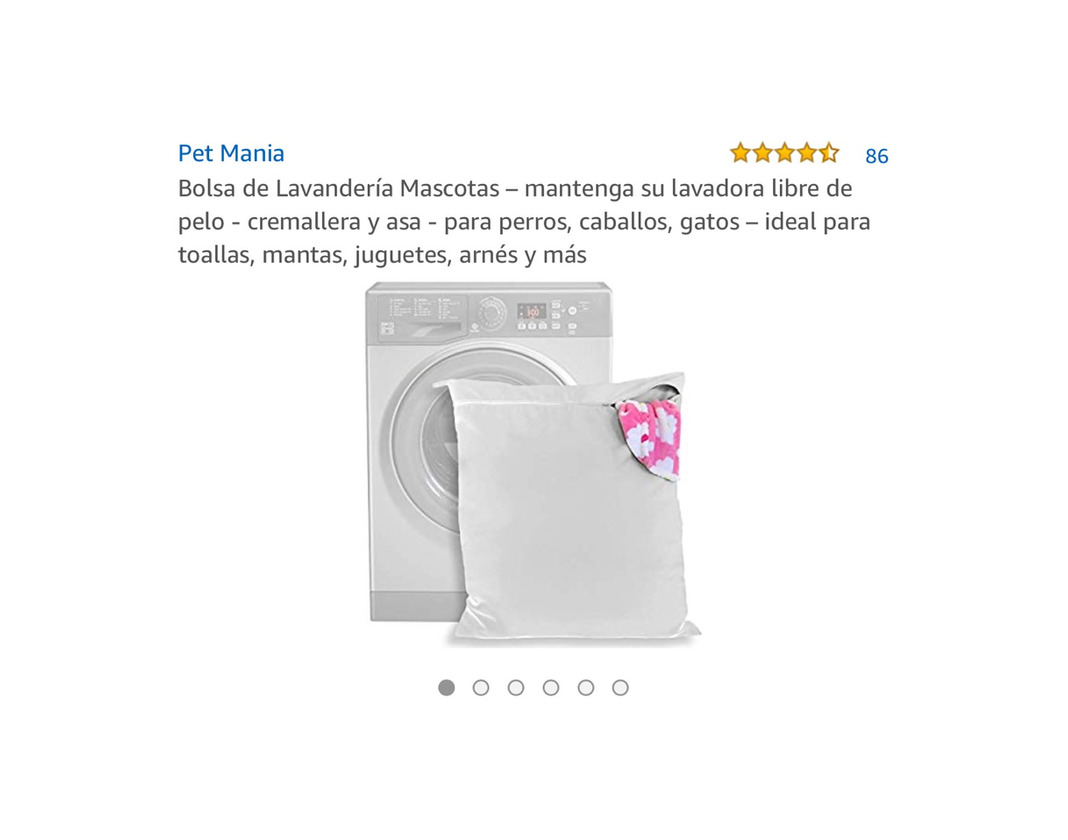 Producto Bolsa para lavar mantas dos filhos 