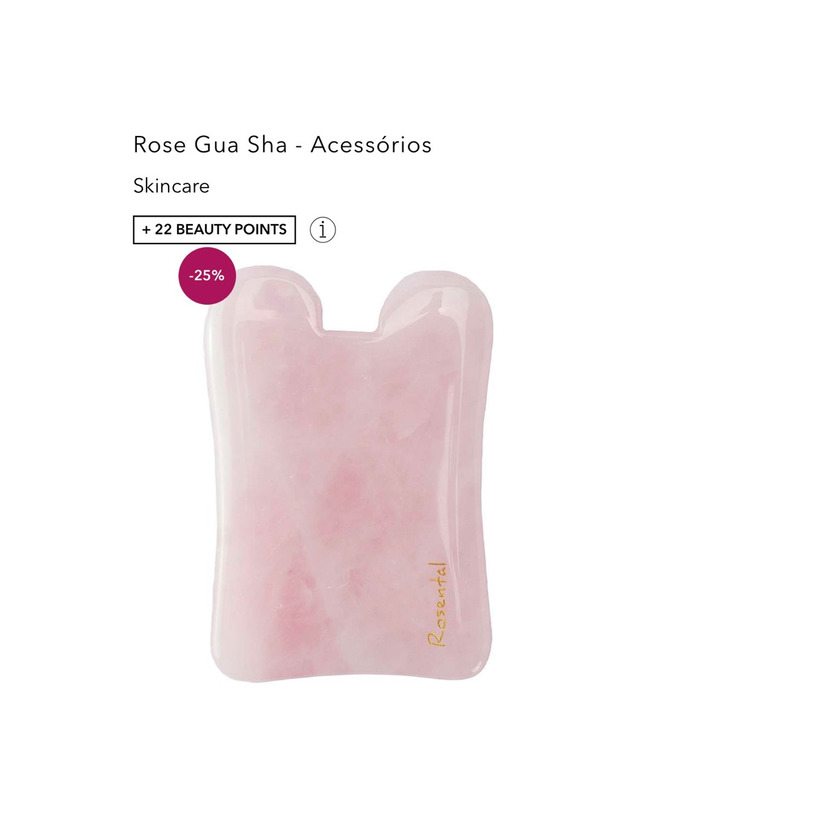 Producto Rose Gua Sha