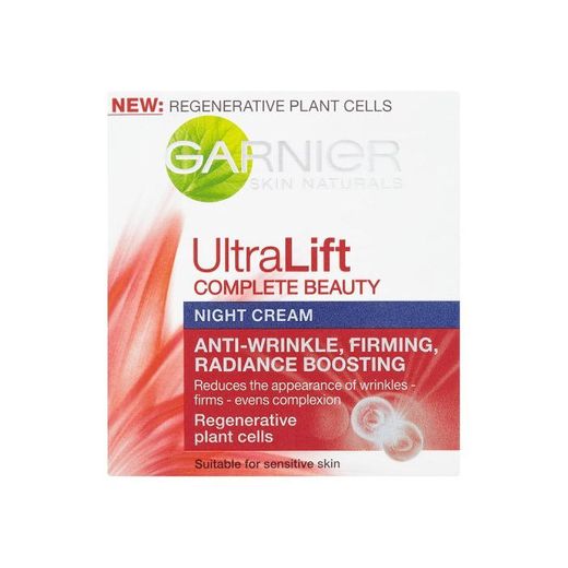 Garnier Skin Naturals Ultra Lift Reafirmante Anti-Arrugas Crema de Noche