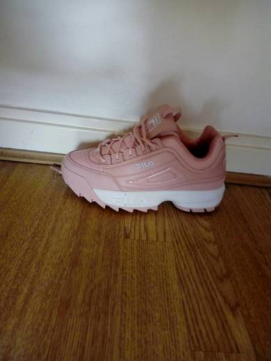 Fila Womens Disruptor ll Premium Fade Pink Sneaker
