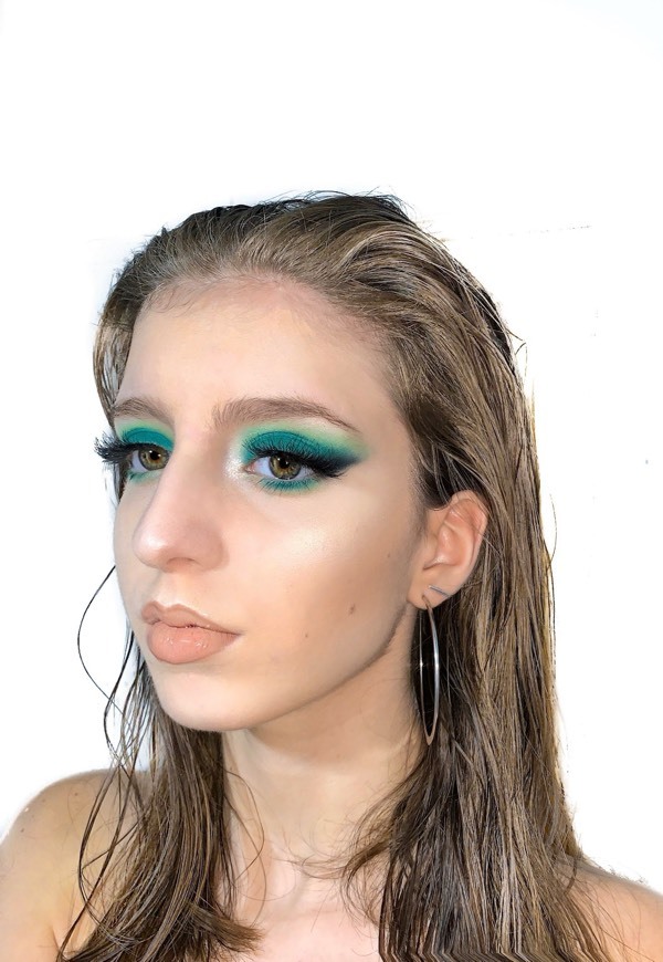 Fashion Green make up by martaa.scm