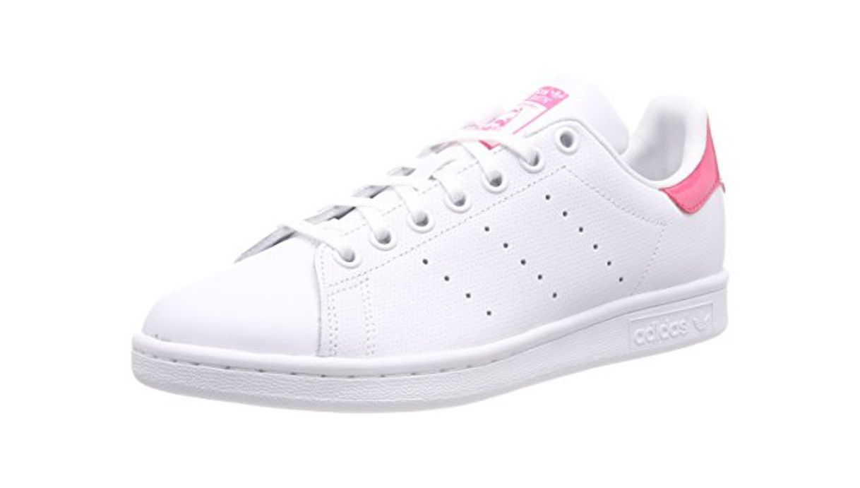 Social adidas Stan Smith J Zapatillas de Gimnasia Unisex Niños, Blanco