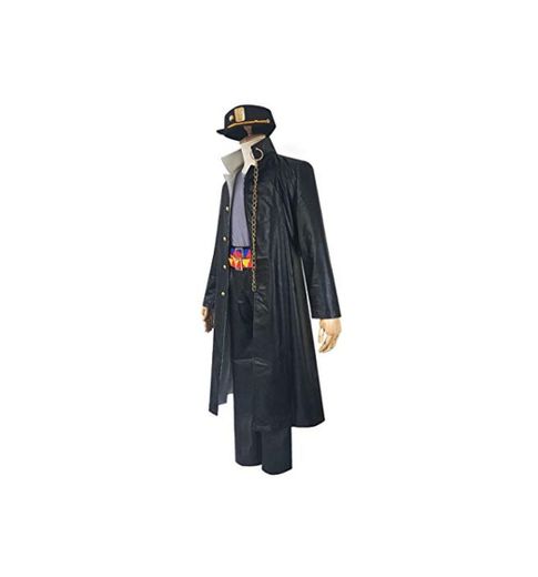 Flynova Costume da Cosplay in Pelle Jotaro Kujo per la bizzarra avventura