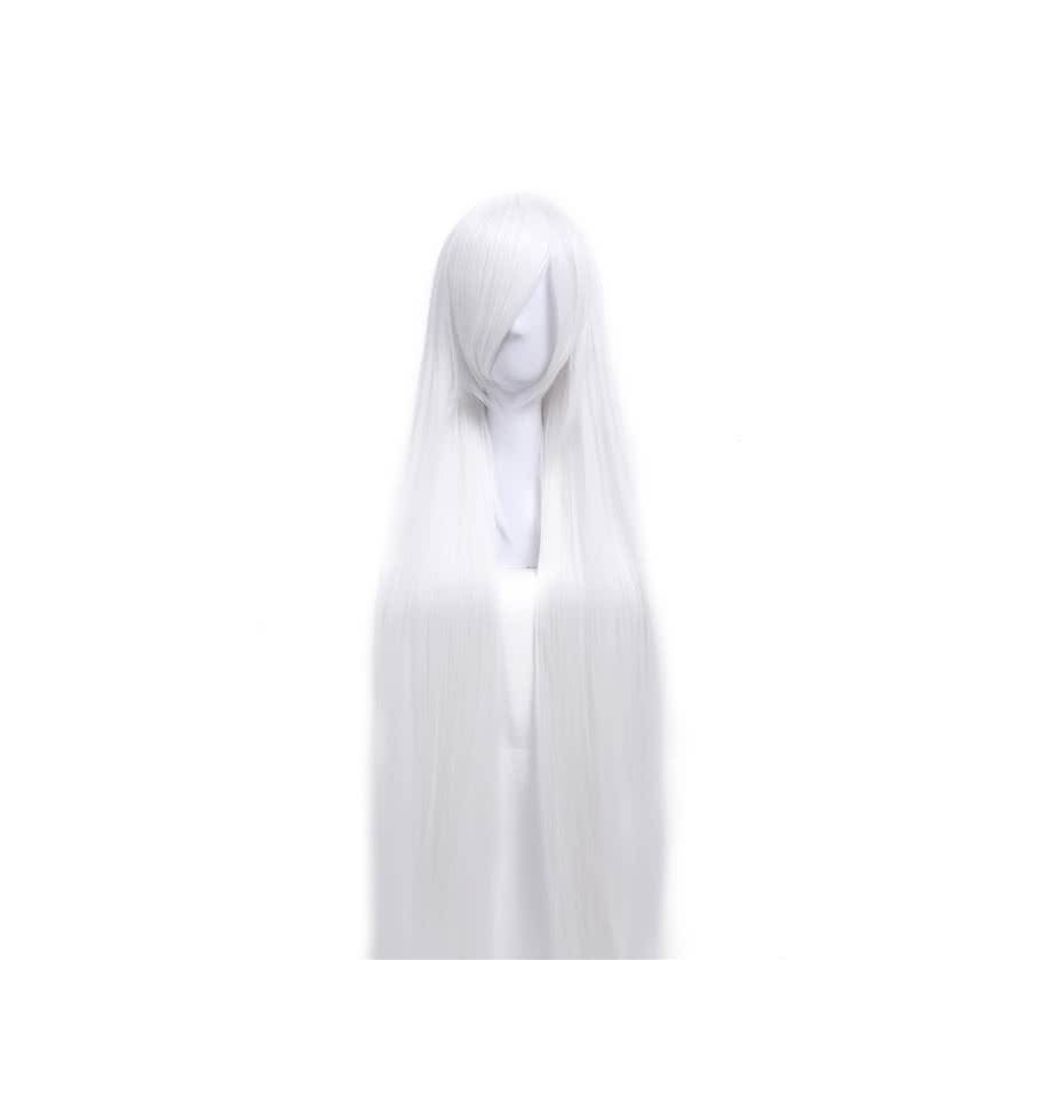 Product 150cm Supper Long Straight White Cosplay Party Wig ZY50C