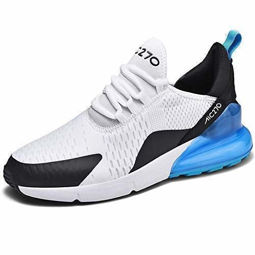 Social Hombre Mujer Zapatillas Deporte para Zapatillas de Ligeras Running Transpirables Cómodas Correr