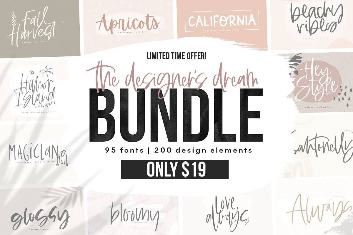 Products The Designer's Font BUNDLE