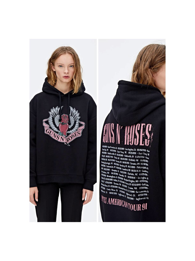 Product Sweatshirt dos Guns N' Roses com coração