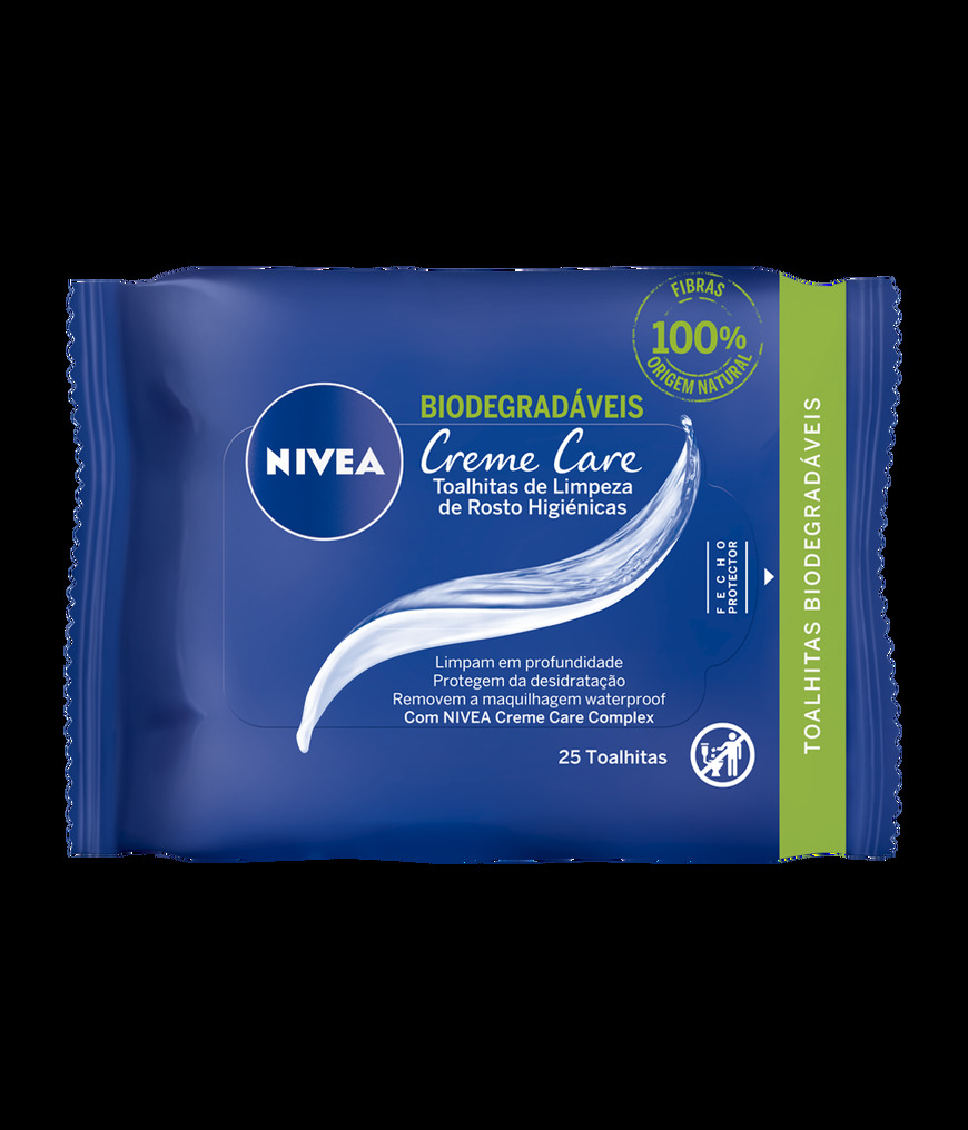 Products Nivea Toalhitas biodegradaveis de limpeza de rosto