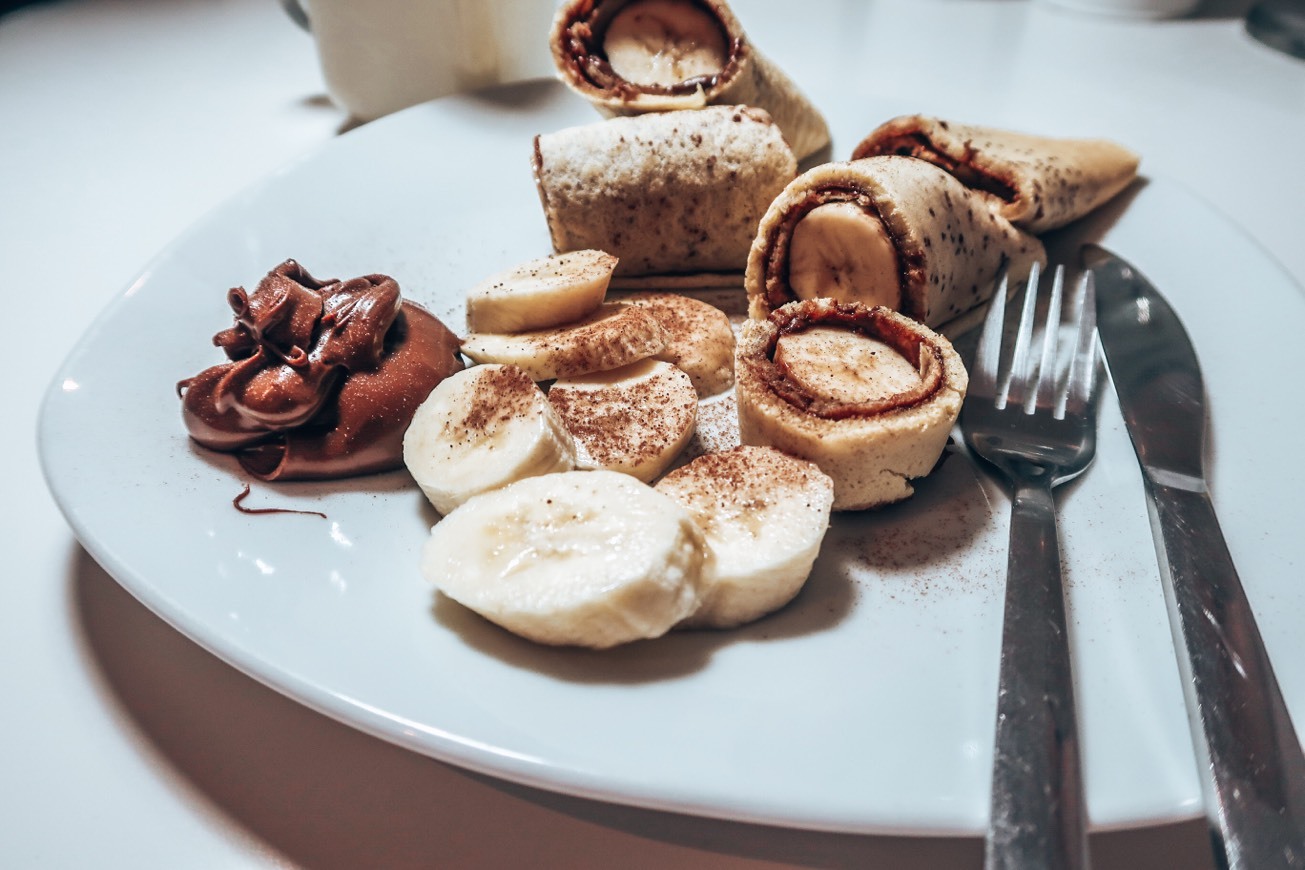 Crepes de nutella e banana 🍌 