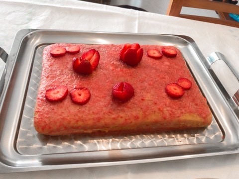 Social Bolo Fresco de Morango 