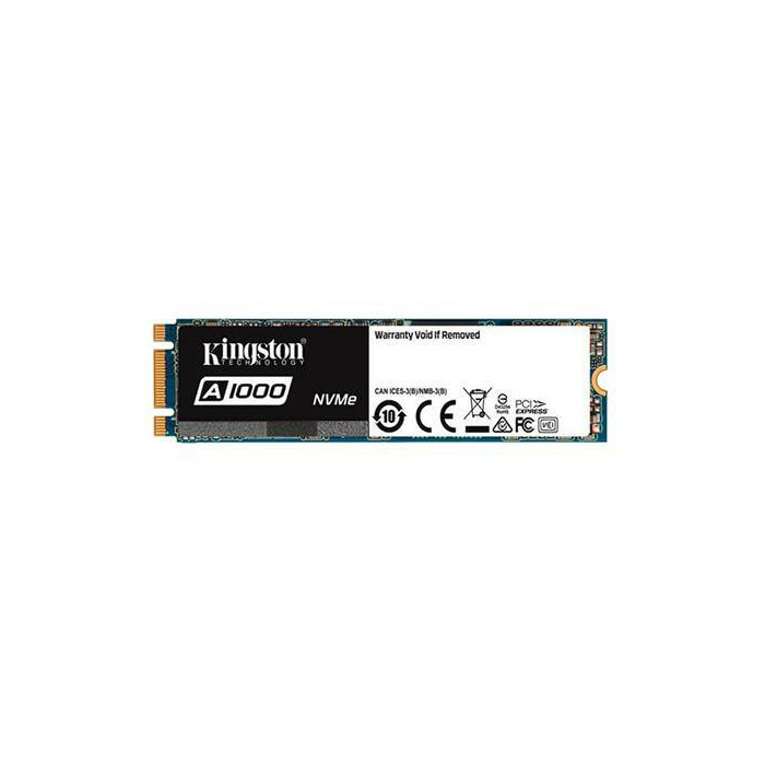 Product DISCO SSD KINGSTON 480GB A1000 NVMe PCIe 3.0 M.2