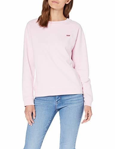 Levi's Relaxed Graphic Crew Sudadera, Rosa