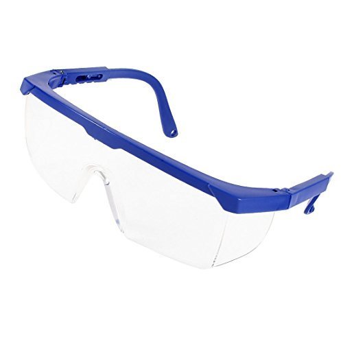 Lugar DealMux Brazos ajustables Claro Uni-protectora de la lente Gafas de seguridad Gafas