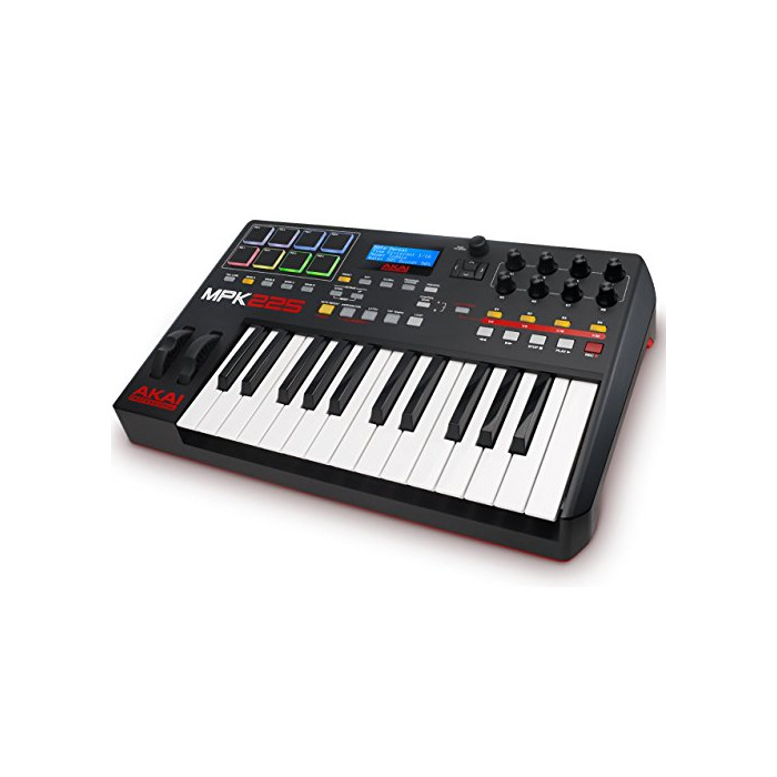 Electrónica Akai Professional MPK225 -Teclado controlador MIDI USB de 25 teclas semi-contrapesadas