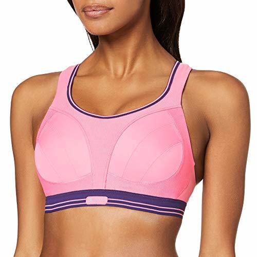 Place Shock Absorber Ultimate Run Bra, Sujetador Deportivo para Mujer, Multicolor