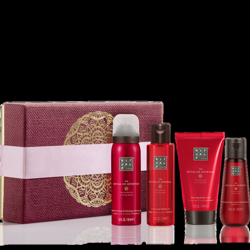 Productos Coleção Rituals Ayurveda