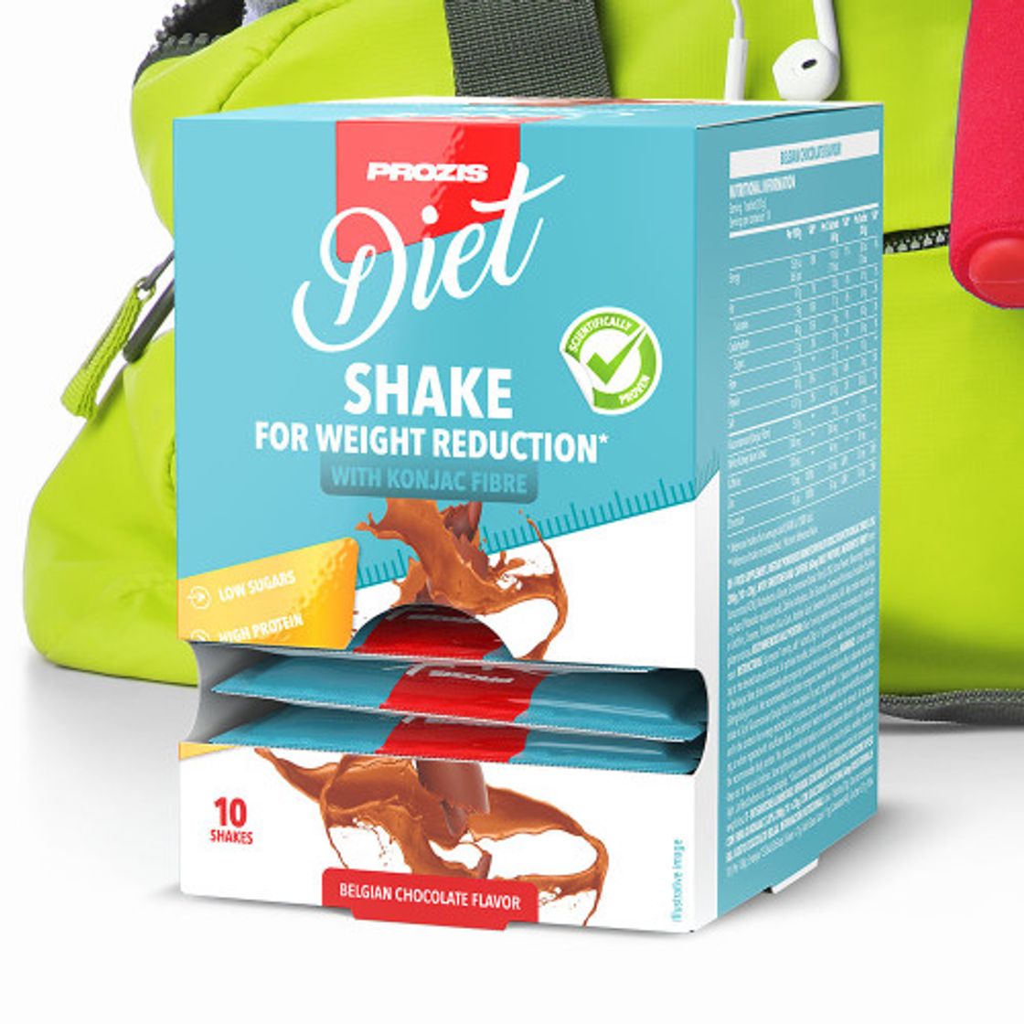 Fashion 10 x Diet Shake para Redução de Peso 20 g - Prozis