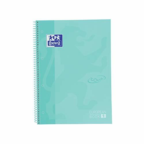 Social Oxford Cuaderno Microperforado Touch 80 hojas color Ice Mint Pastel