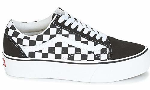 Social Vans Old Skool Platform Calzado Checkerboard