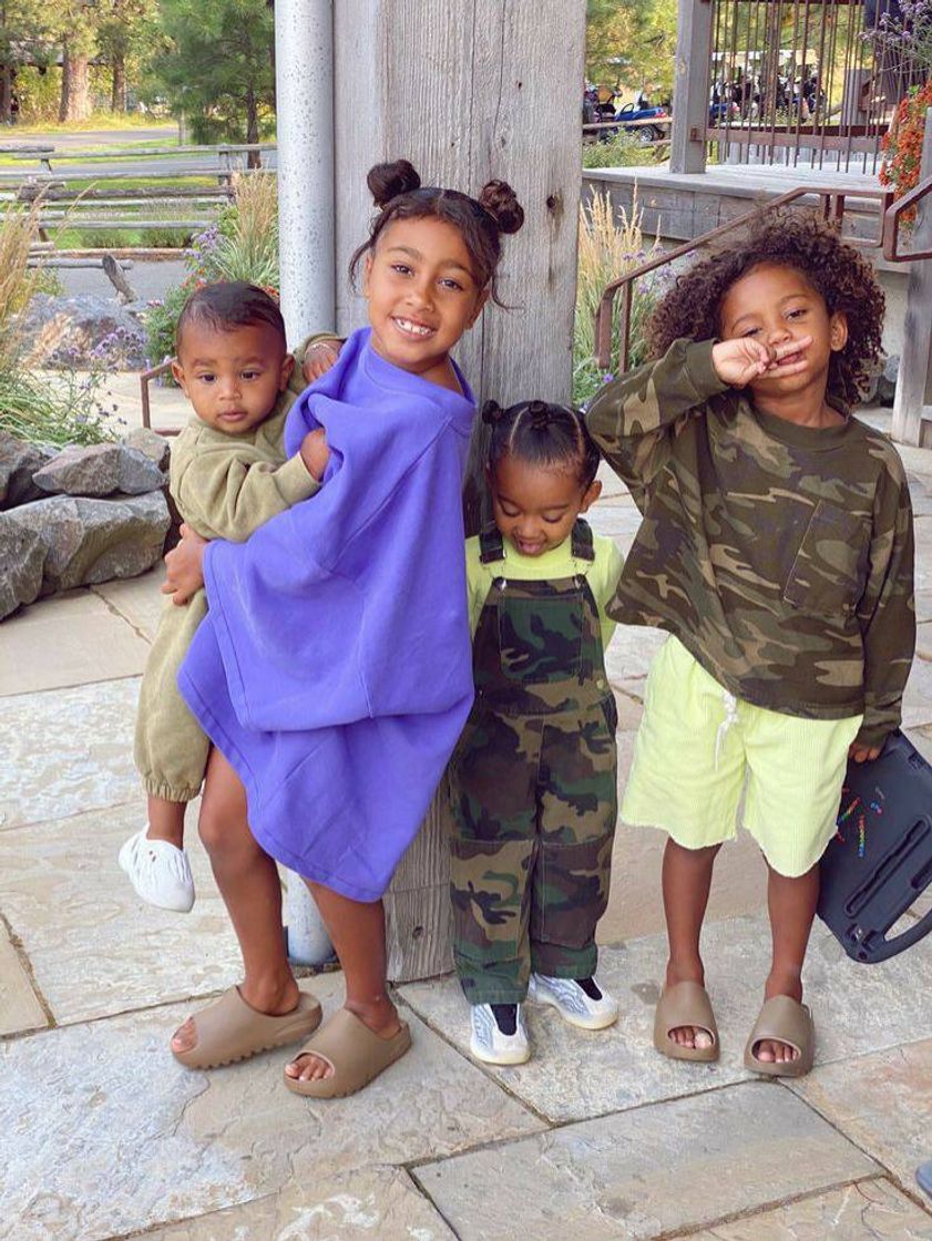 Fashion Psalm, North, Saint and Chicago- Kim K. and Kanye West