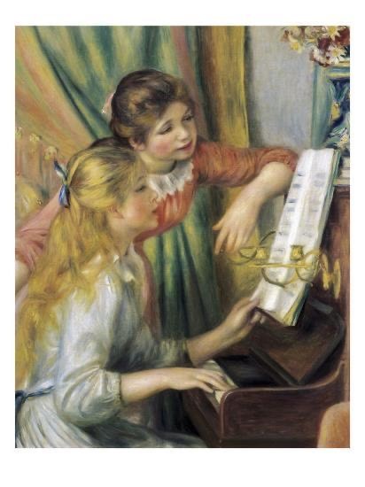 Moda Auguste Renoir | Two Young Girls at the Piano | The Met