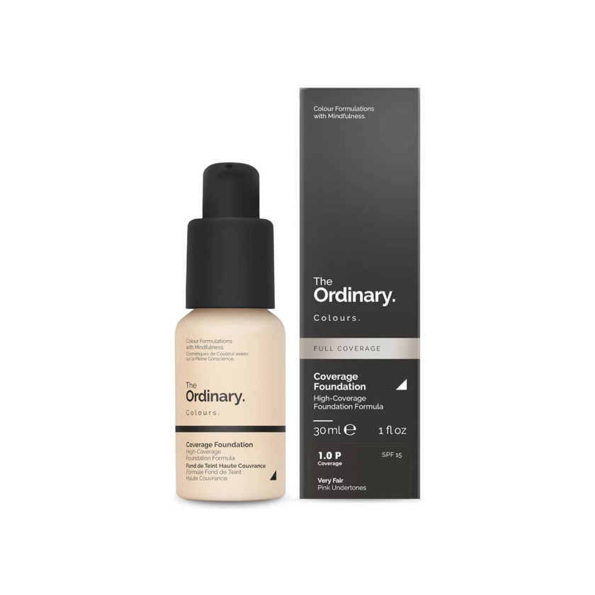 Productos Base Coverage da The Ordinary com FPS 15

