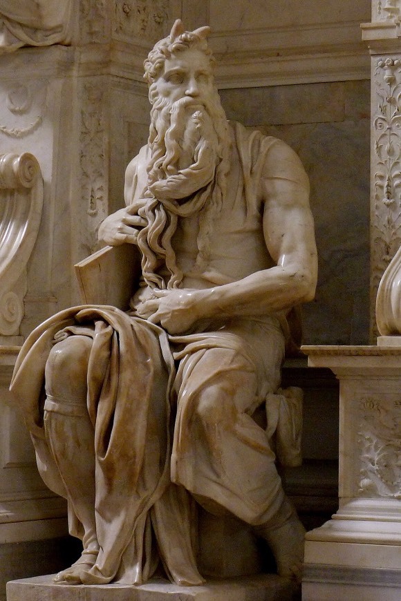 Moisés, de Miguel Ângelo, 1515