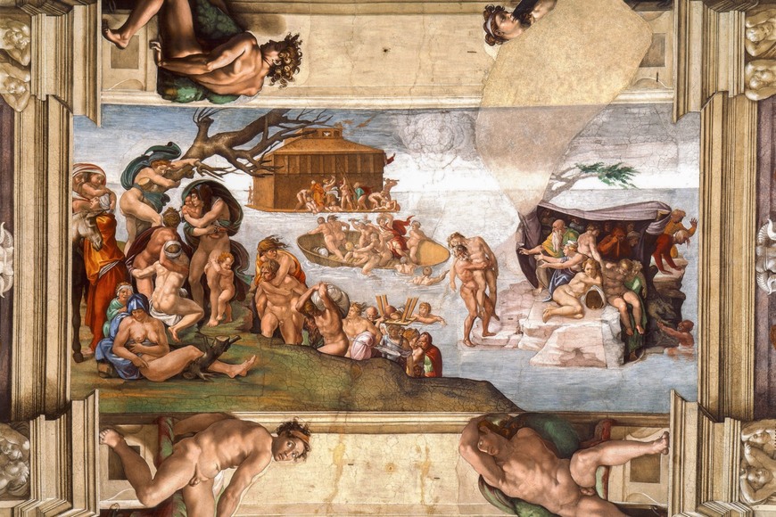 Diluvio Universale, de Miguel Ângelo, 1509