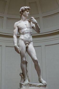 Davi, de Michelangelo, 1504