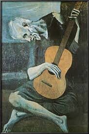 Vieux guitariste aveugle, de Pablo Picasso, 1903