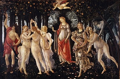 A Primavera, de Sandro Botticelli, 1482 