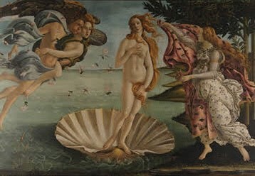 O Nascimento de Vênus, de Sandro Botticelli, 1483