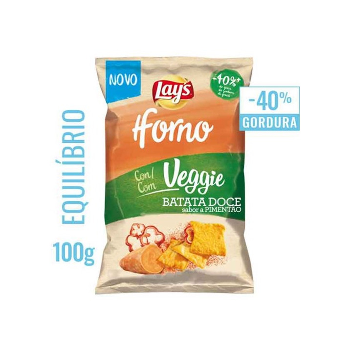 Productos Lays Veggie Batata Doce