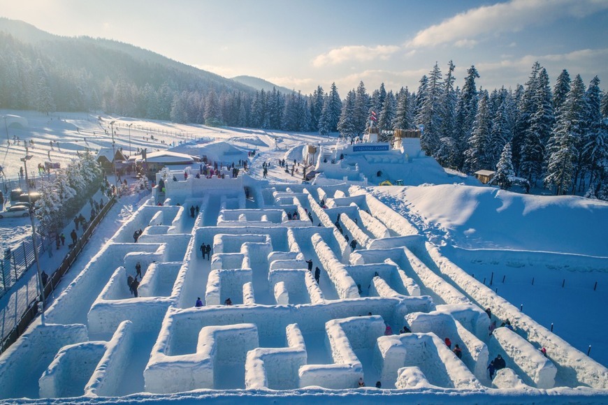 Place Snowlandia Śnieżny Labirynt