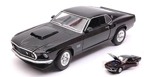 Welly WE24067BK Ford Mustang Boss 429 1969 Black 1
