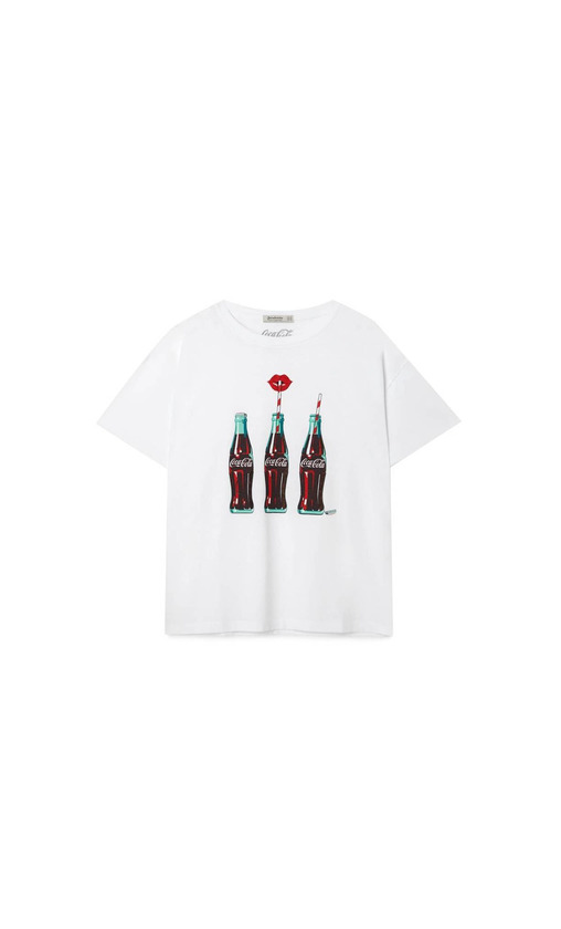 Products T-shirt Coca Cola Stradivarius