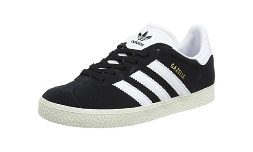 adidas Gazelle, Zapatillas Unisex Niños, Negro