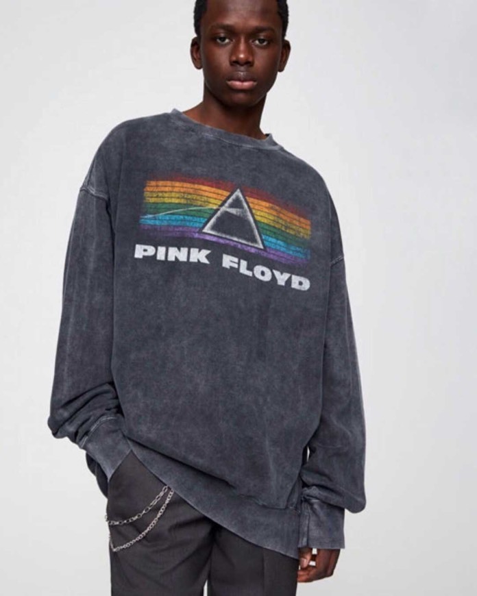 Social Sudadera Pink Floyd negra