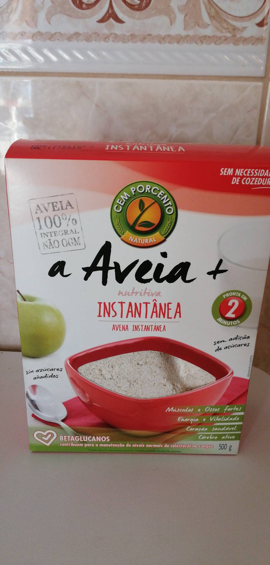 Product Aveia Nutritiva Instantânea