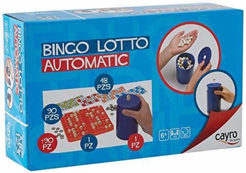 Cayro - Bingo automático - Juego tradicional - Juego de madera y