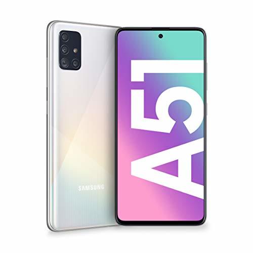 Electronic Samsung Galaxy A51 Smartphone, Pantalla 6.5" Super AMOLED, 4 cámaras traseras, 128