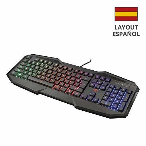 Trust Gaming GXT 830-RW Avonn - Teclado Gaming Iluminado