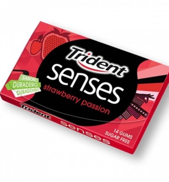 Moda Trident senses Morango 