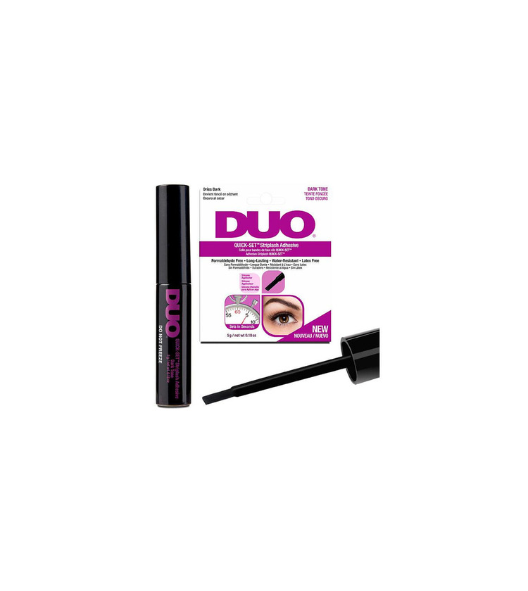 Social Duo pegamento negro pestañas postizas
